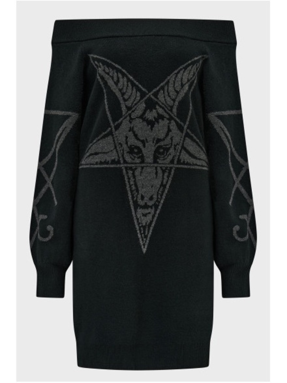 Demontorn Sweater Dress
3XL / Black / 100% Acrylic